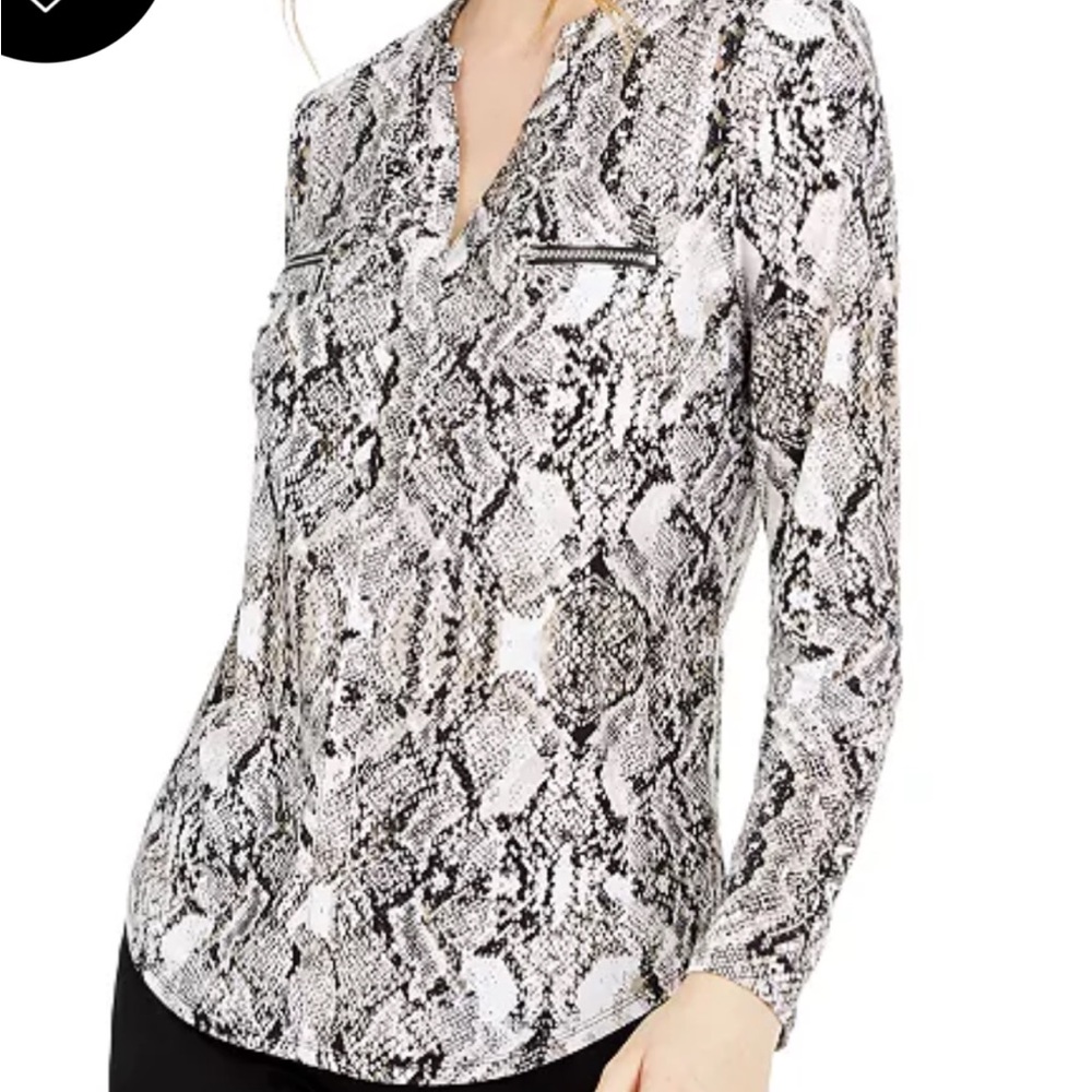 INC Animal Print Top